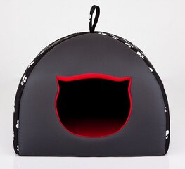 Peti Hobbydog Igloo R1, 38x38x30 cm, musta hinta ja tiedot | Pedit ja pesät | hobbyhall.fi