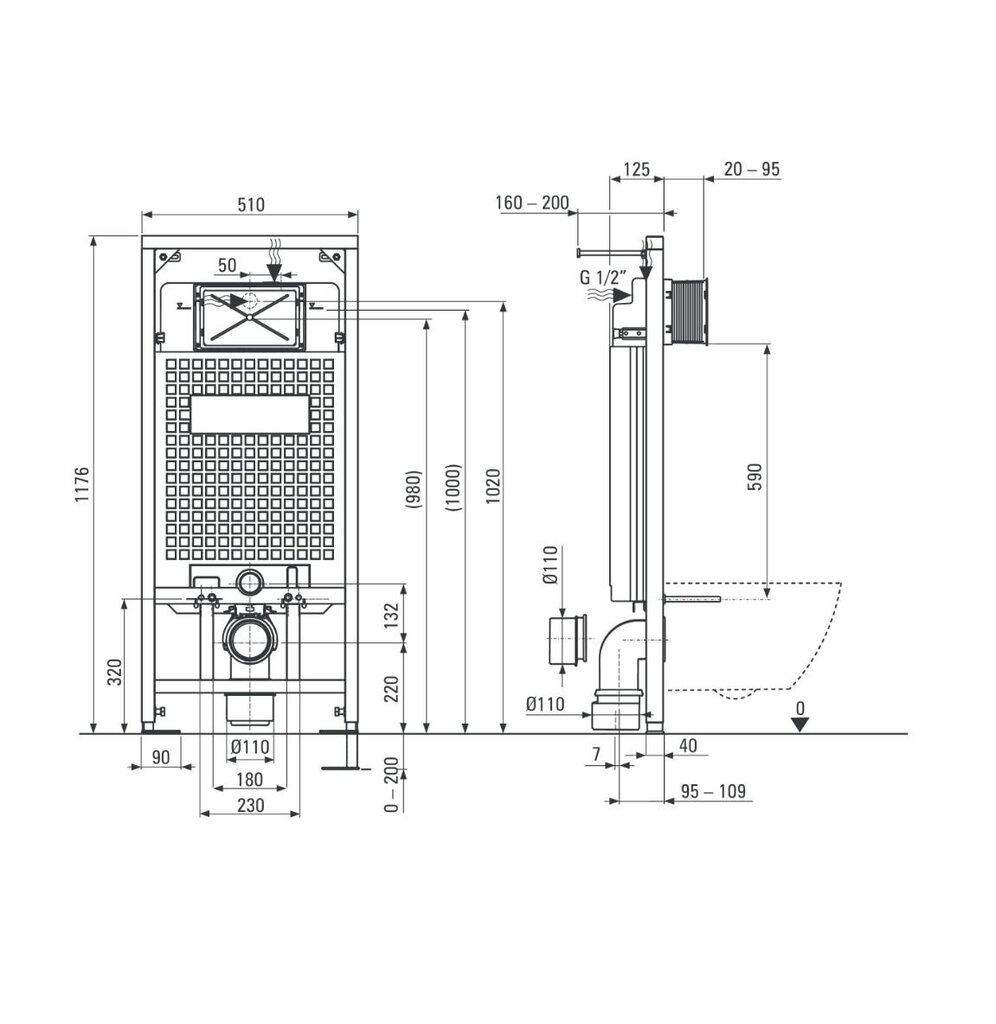 WC-istuinsetti Deante Peonia 5in1 CDEN6ZPW hinta ja tiedot | WC-istuimet | hobbyhall.fi