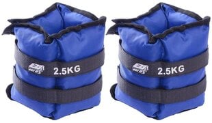 Eb Fit painot käsille ja jaloille 2x2,5 kg hinta ja tiedot | Käsipainot, kahvakuulat ja voimaharjoittelu | hobbyhall.fi