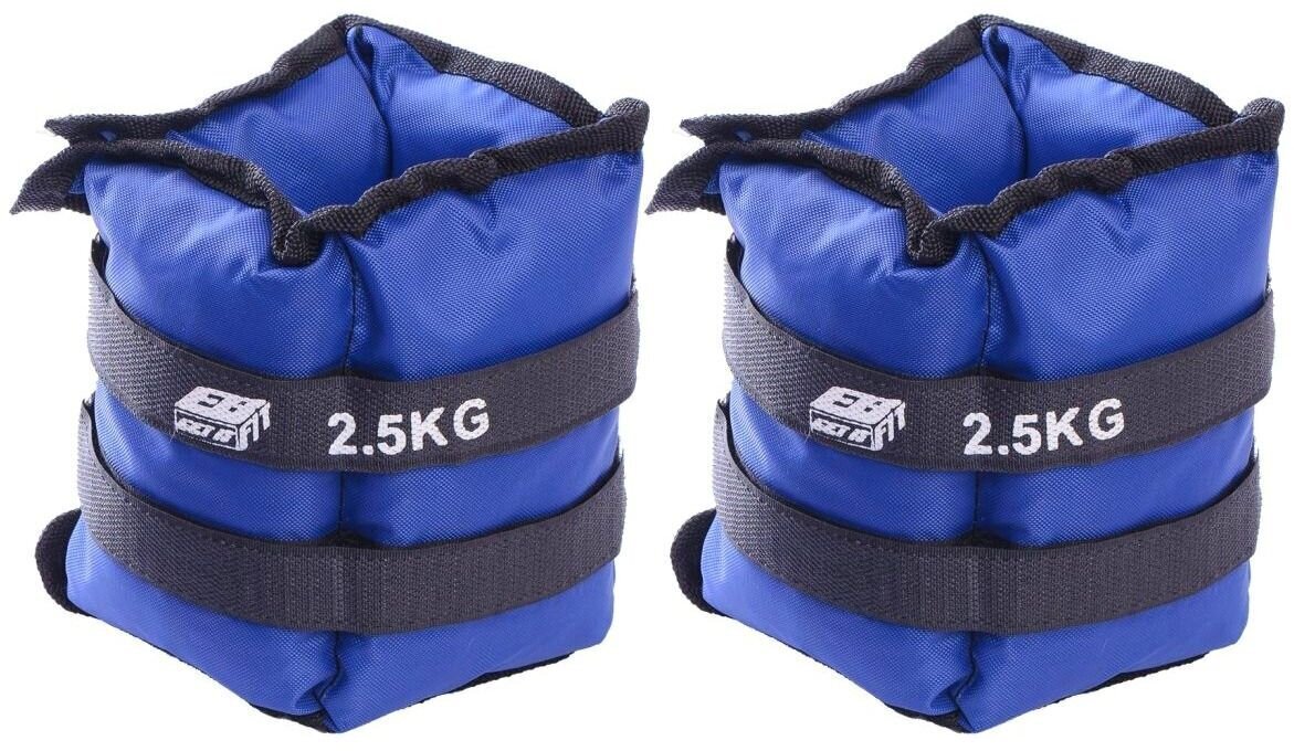 Eb Fit painot käsille ja jaloille 2x2,5 kg hinta ja tiedot | Käsipainot, kahvakuulat ja voimaharjoittelu | hobbyhall.fi