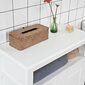 Erillinen kylpyhuonekaappi SoBuy FRG204-W, valkoinen hinta ja tiedot | Kylpyhuonekaapit | hobbyhall.fi