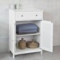 Erillinen kylpyhuonekaappi SoBuy FRG238-W, valkoinen hinta ja tiedot | Kylpyhuonekaapit | hobbyhall.fi