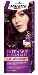 Schwarzkopf Palette Intensive Color Creme, V5 Intensive Violet (intensiivinen violetti) voidemainen hiusväri hinta ja tiedot | Schwarzkopf Palette Hajuvedet ja kosmetiikka | hobbyhall.fi