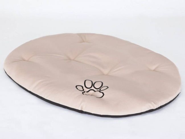 Hobbydog soikea peti Beige, R3, 58x43 cm hinta ja tiedot | Pedit ja pesät | hobbyhall.fi