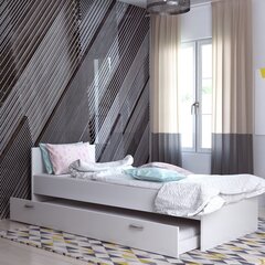 Kalune Design Sofia sänky, 100x190 cm, valkoinen hinta ja tiedot | Sängyt | hobbyhall.fi