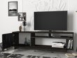 TV-taso Kalune Design Artem, musta/ruskea hinta ja tiedot | TV-tasot | hobbyhall.fi