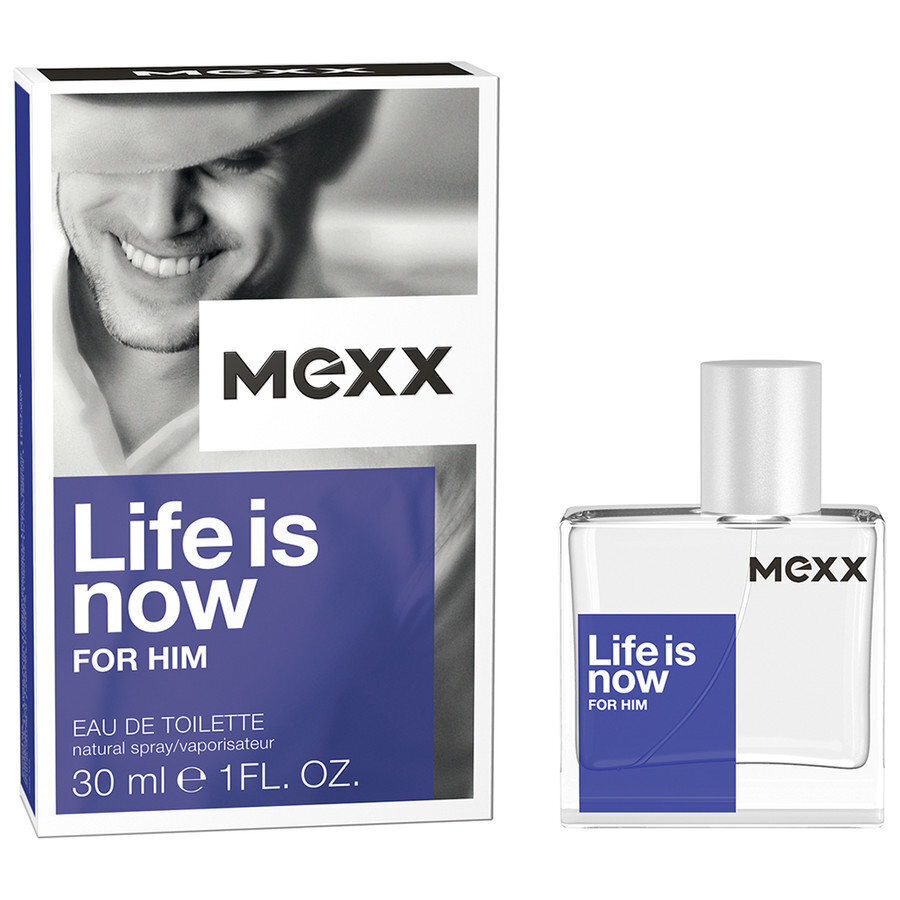 Mexx Life Is Now For Him EDT miehelle 30 ml hinta ja tiedot | Miesten hajuvedet | hobbyhall.fi