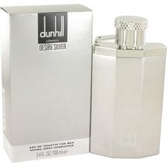 Dunhill Desire Silver EDT hajuvesi miehille 100 ml hinta ja tiedot | Dunhill Hajuvedet ja tuoksut | hobbyhall.fi