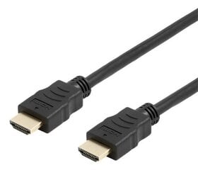 Deltco HDMI-1030D-FLEX, HDMI, 3m hinta ja tiedot | Deltaco Kodinkoneet ja kodinelektroniikka | hobbyhall.fi
