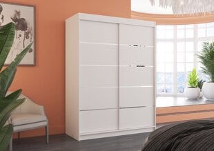 Kaappi ADRK Furniture Luft, valkoinen hinta ja tiedot | Kaapit | hobbyhall.fi