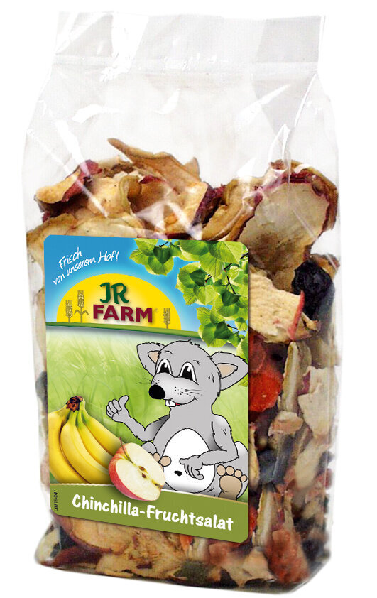 JR Farm ravintolisä Chinchillas hedelmäsalaatti, 125 g hinta ja tiedot | Pieneläinten ruoat | hobbyhall.fi