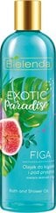 Bielenda Exotic Paradise Figa suihkuöljy 400 ml hinta ja tiedot | Bielenda Vartalonhoito | hobbyhall.fi