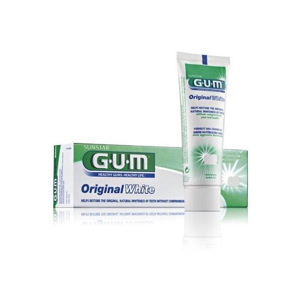 GUM® Original White 75ml Hammastahna (1745) hinta ja tiedot | Suuhygienia | hobbyhall.fi