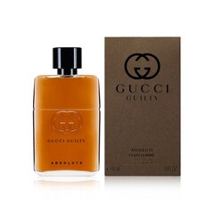 Parfum Gucci Guilty Absolute Pour Homme EDP miehille 50 ml hinta ja tiedot | Gucci Hajuvedet ja kosmetiikka | hobbyhall.fi