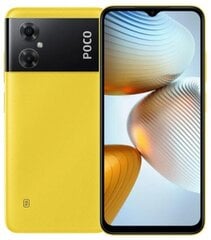 Poco M4 5G 6/128GB Yellow MZB0BF7EU hinta ja tiedot | Poco Matkapuhelimet ja tarvikkeet | hobbyhall.fi