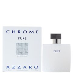 Azzaro Chrome Pure EDT miehille 50 ml hinta ja tiedot | Azzaro Hajuvedet ja kosmetiikka | hobbyhall.fi