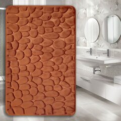 Kylpyhuoneen matto Memory Foam Benedomo 50x80, kahvinruskea hinta ja tiedot | Benedomo Kodin remontointi | hobbyhall.fi