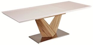 Jatkettava pöytä Alara, 140 cm hinta ja tiedot | Ruokapöydät | hobbyhall.fi