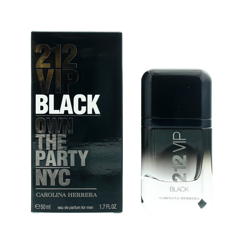 Hajuvesi Carolina Herrera 212 VIP Black EDP miehille 50 ml hinta