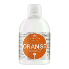 Shampoo kuiville hiuksille Kallos Vitalising Orange Shampoo 1000 ml hinta ja tiedot | Shampoot | hobbyhall.fi