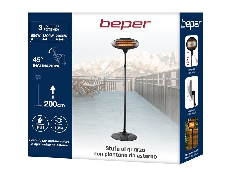 Beper P203PAN002 hinta ja tiedot | Lämmittimet | hobbyhall.fi