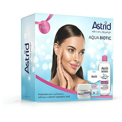 Astrid Aqua Biotic Tripack päivä- ja yövoide 50 ml, naamio 20 ml, misellivesi 200 ml hinta ja tiedot | Kasvovoiteet | hobbyhall.fi