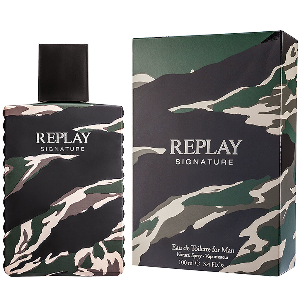 Replay Signature EDT miehelle 100 ml hinta ja tiedot | Miesten hajuvedet | hobbyhall.fi