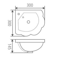 Pesuallas 8888 hinta ja tiedot | Pesualtaat | hobbyhall.fi