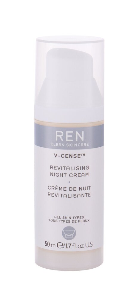Ren Clean Skincare yövoide 50 ml hinta ja tiedot | Kasvovoiteet | hobbyhall.fi