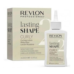 Revlon Professional Lasting Shape Curl Sensitized Hair Liquid kiharavoide, 3x100 ml hinta ja tiedot | Revlon Hiustenhoitotuotteet | hobbyhall.fi