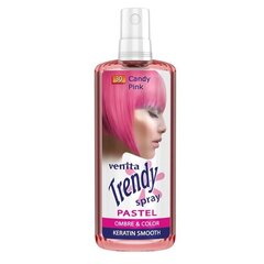 Väriainetta antava hiuslakka Stretch Trendy Spray, 30 Candy Pink, 200 ml hinta ja tiedot | Hiusvärit | hobbyhall.fi