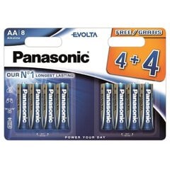 Panasonic LR6EGE/8B Paristot (4+4) hinta ja tiedot | Paristot | hobbyhall.fi