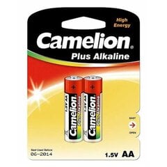 Camelion Plus Alkaline -paristot, 1.5V, AA/LR06, 2 kpl hinta ja tiedot | Paristot | hobbyhall.fi