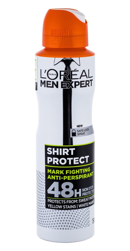 Miesten antiperspirantti ShirtProtect 150 ml hinta ja tiedot | Deodorantit | hobbyhall.fi