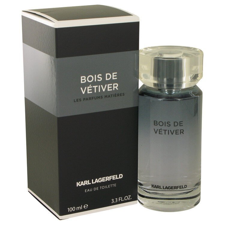 Karl Lagerfeld Les Parfums Matieres Bois De Vétiver EDT miehelle 100 ml hinta ja tiedot | Miesten hajuvedet | hobbyhall.fi