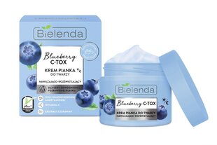 Kosteuttava päivä- ja yövoidevaahto Bielenda Blueberry C-TOX 40 g hinta ja tiedot | Kasvovoiteet | hobbyhall.fi