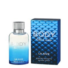 La Rive Body Like A Man EDT miehelle 90 ml hinta ja tiedot | La Rive Hajuvedet ja tuoksut | hobbyhall.fi