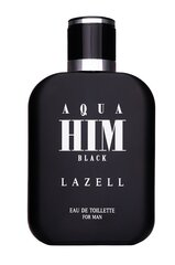 Hajuvesi Lazell Aqua Him Black For Men EDT miehille 100 ml hinta ja tiedot | Lazell Hajuvedet ja kosmetiikka | hobbyhall.fi