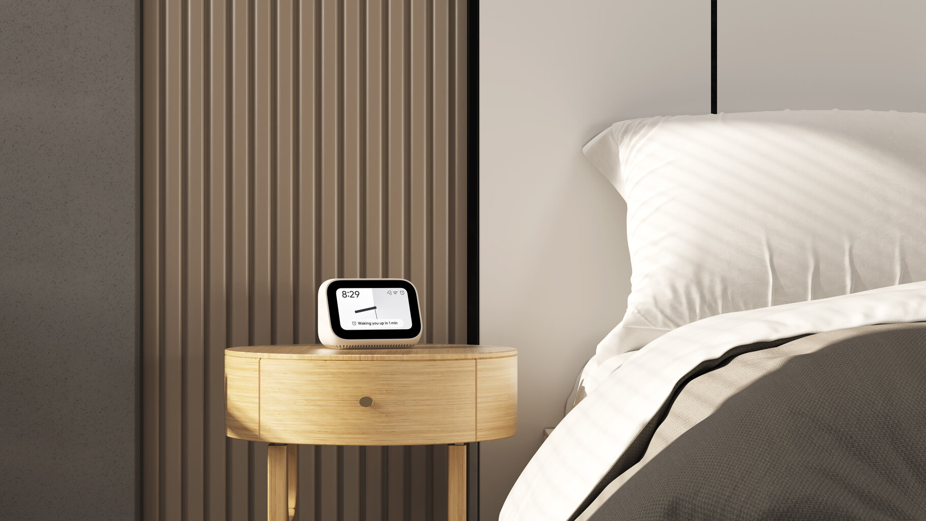 Älykäs herätyskello ja kodin avustaja Xiaomi Mi Smart Clock QBH4191GL hinta ja tiedot | Turvajärjestelmien ohjaimet | hobbyhall.fi