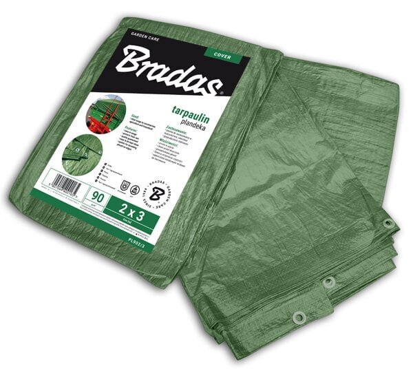 Vahvistettu puutarhapeite Bradas Green 4x5 m, 90 g m2 hinta ja tiedot | Puutarhatyökalut | hobbyhall.fi