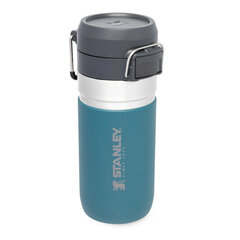 Quick Flip Water Bottle Go 0,47 l, laguuninsininen hinta ja tiedot | Termoskannut ja termosmukit | hobbyhall.fi