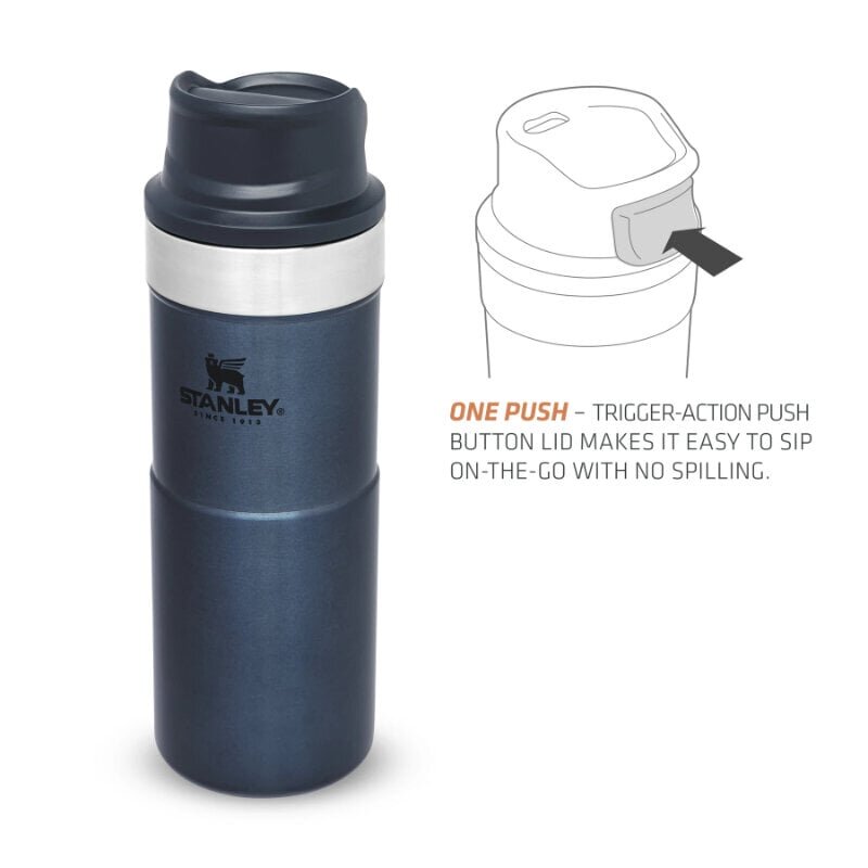 Termosmuki Trigger-Action Travel Mug Classic 0,35 l, sininen hinta ja tiedot | Termoskannut ja termosmukit | hobbyhall.fi