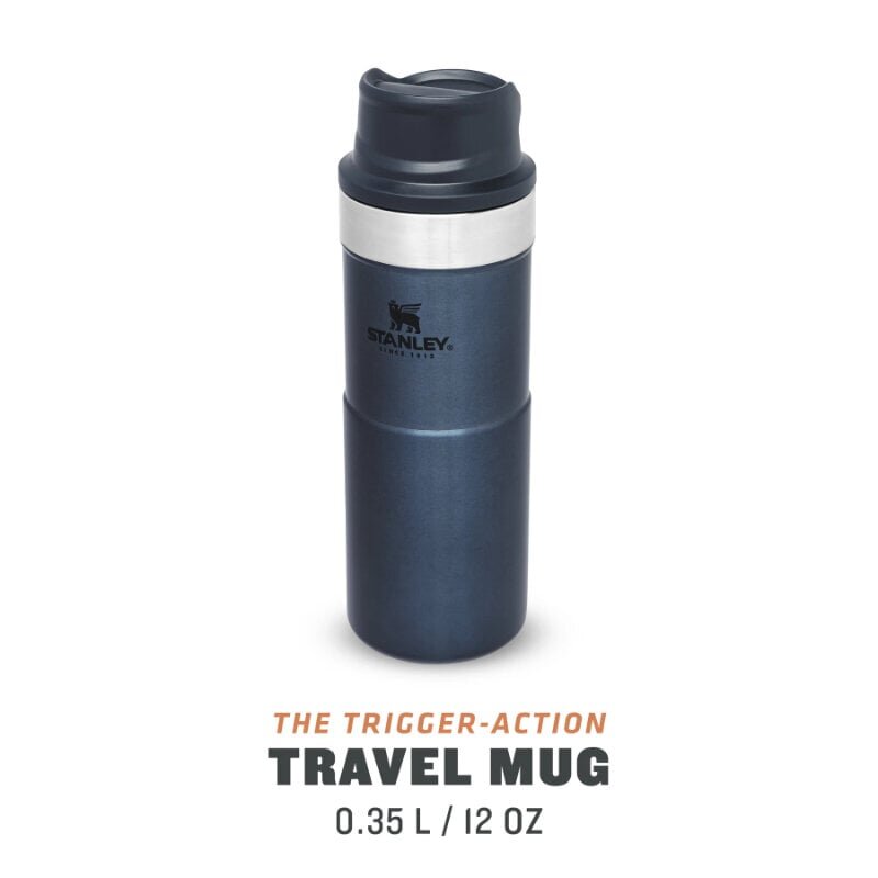 Termosmuki Trigger-Action Travel Mug Classic 0,35 l, sininen hinta ja tiedot | Termoskannut ja termosmukit | hobbyhall.fi