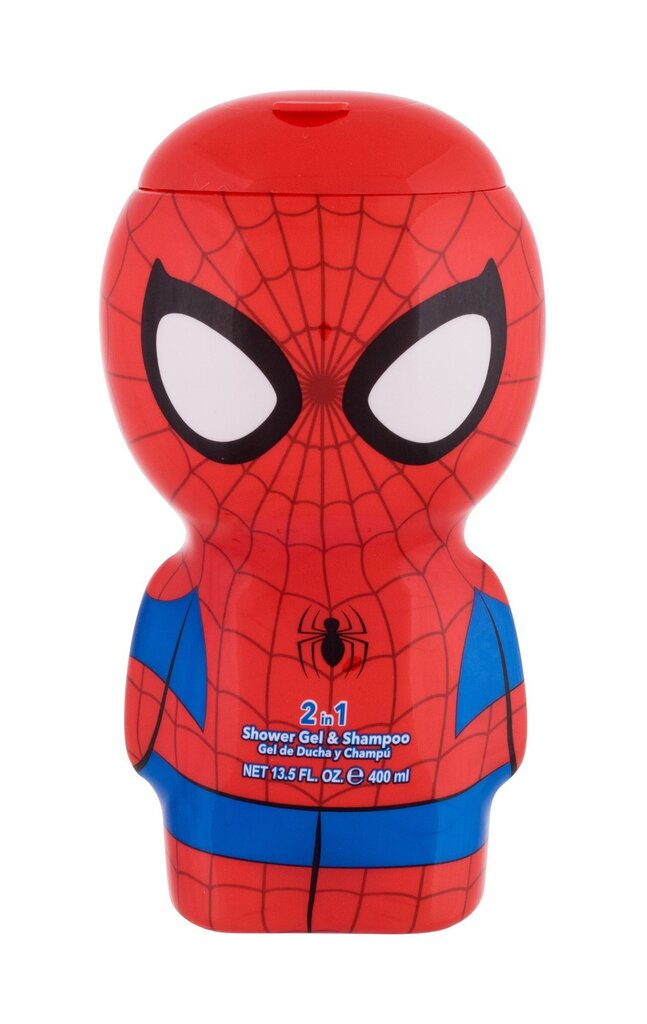 Suihkugeeli & shampoo Spiderman (Marvel Spiderman) 400 ml hinta ja tiedot | Lasten ja äitiysajan kosmetiikka | hobbyhall.fi