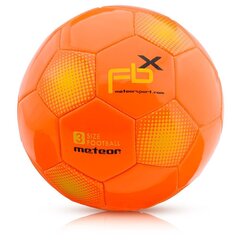 Jalkapallopallo Meteor FBX, koko 3, oranssi hinta ja tiedot | Jalkapallot | hobbyhall.fi