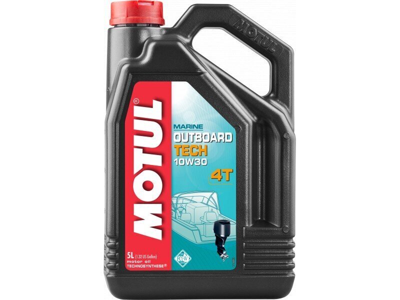 Öljy Motul OUTBOARD TECH 4T 10W30 5L hinta ja tiedot | Voiteluöljyt ja -nesteet | hobbyhall.fi