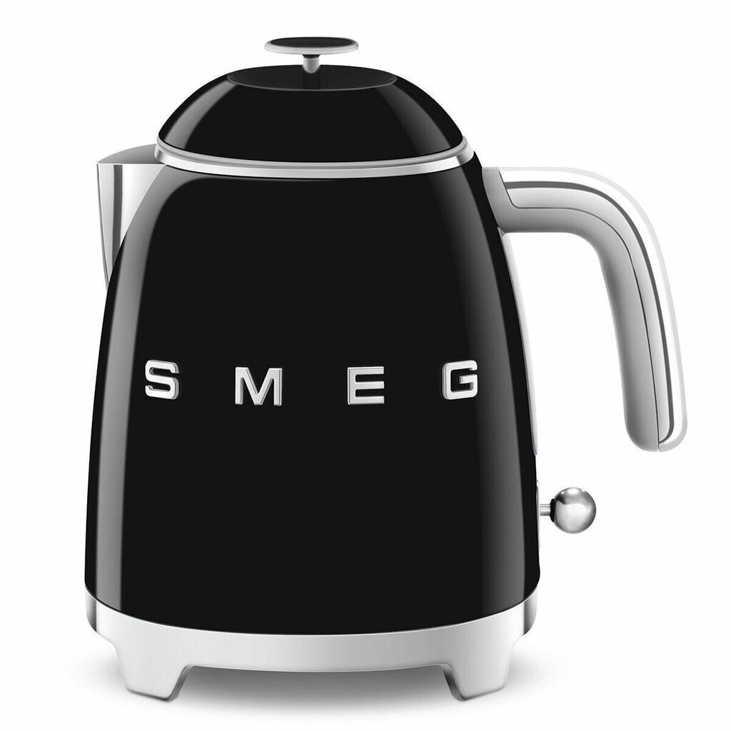 Vedenkeitin Smeg, KLF05BLEU, 50-luvun tyyli, 0,8 l, musta hinta ja tiedot | Vedenkeittimet | hobbyhall.fi