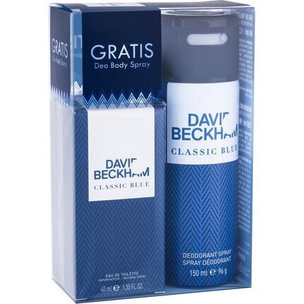 David Beckham Classic Blue EDT lahjapakkaus miehelle 40 ml hinta ja tiedot | Miesten hajuvedet | hobbyhall.fi