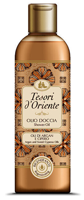 Suihkuöljy Tesori d ́Oriente Argan Oil 250 ml hinta ja tiedot | Suihkusaippuat ja suihkugeelit | hobbyhall.fi