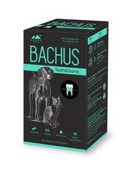 Ravintolisä Bachus Teeth&Gum, 60 tablettia hinta ja tiedot | Koiran terveys ja hyvinvointi | hobbyhall.fi